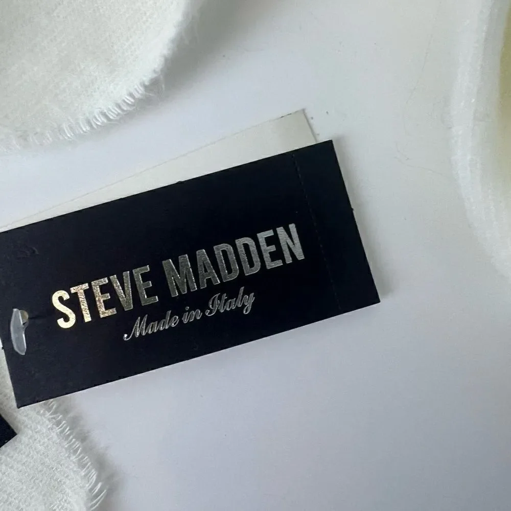 Steve Madden SOLID SCARF IVORY